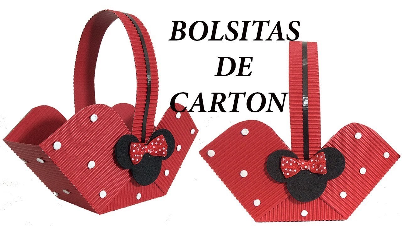 Dulceros de Minnie Mouse✨Dulceros para fiestas✨Manualidades✨party sweets✨Crafts