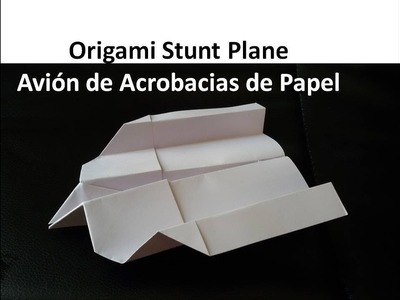How to Make an Origami Hawk Dart Plane ✈️- Avión de Acrobacias de Papel, Manualidades @Easy Origami