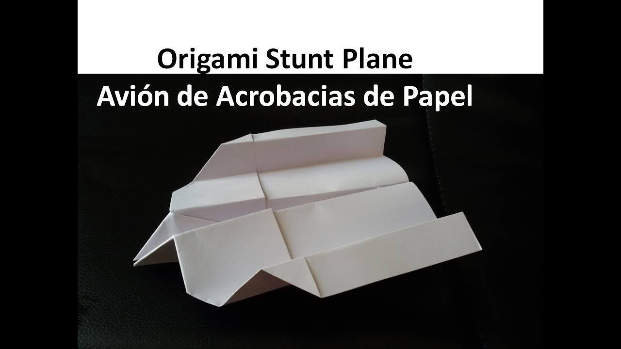 How to Make an Origami Hawk Dart Plane ✈️- Avión de Acrobacias de Papel, Manualidades @Easy Origami