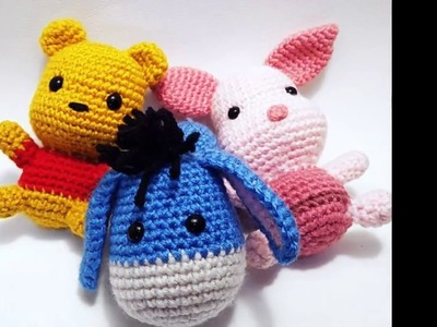 Igor Winnie Pooh amigurumi tejido a crochet Eeyore amigurumi