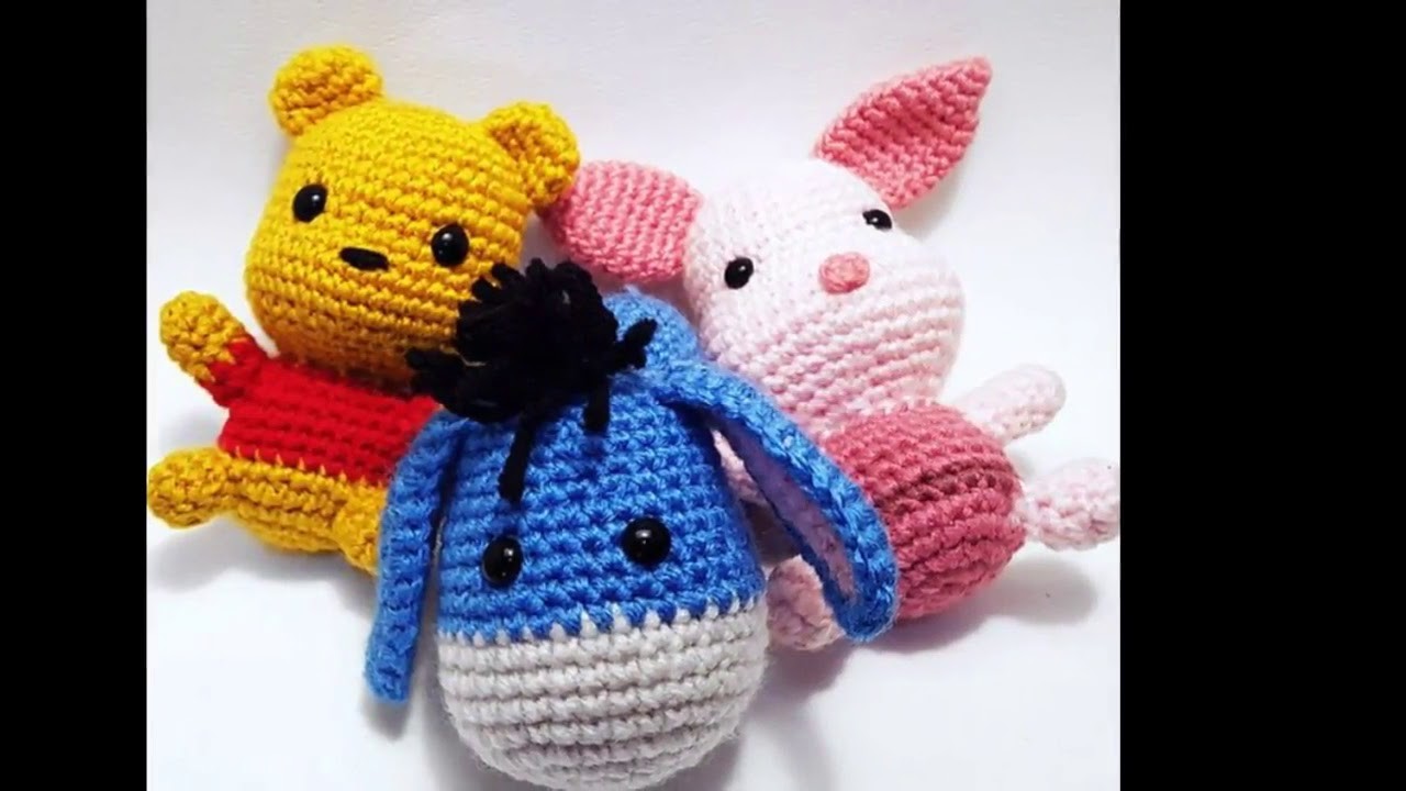 Igor Winnie Pooh amigurumi tejido a crochet Eeyore amigurumi
