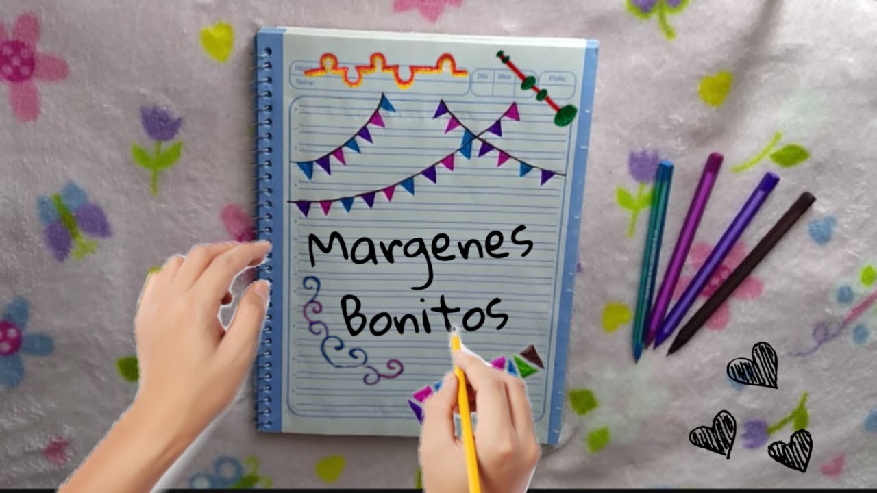 Margenes para Cuadernos - Manualidades de Regreso a Clases ???? ???? ????