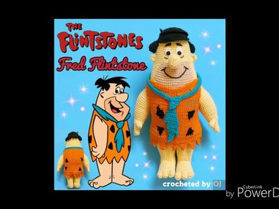 Pedro Picapiedra amigurumi tejido a crochet Fred Flintstone amigurumi