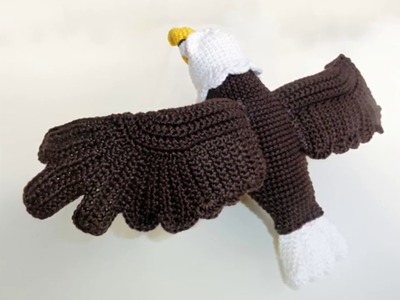Aguila amigurumi tejida a crochet amigurumi eagle