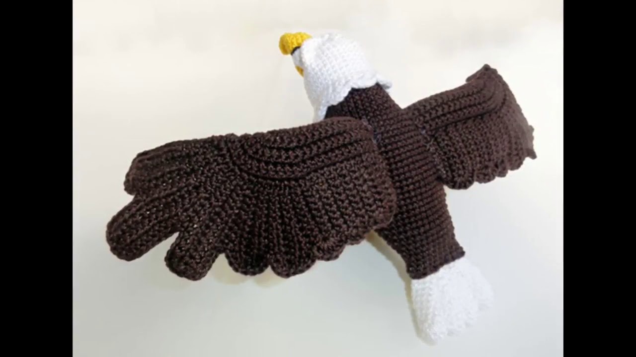 Aguila amigurumi tejida a crochet amigurumi eagle