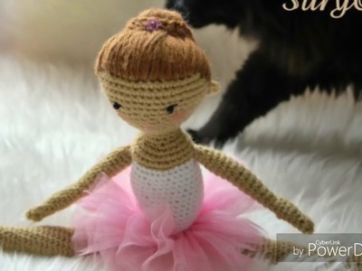 Bailarina de ballet amigurumi tejida a crochet ballerina amigurumi