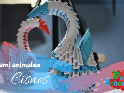 COMO HACER CISNES EN ORIGAMI 3D