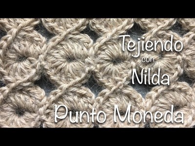 Cómo  tejer ???? punto moneda. How to knit coin stitch
