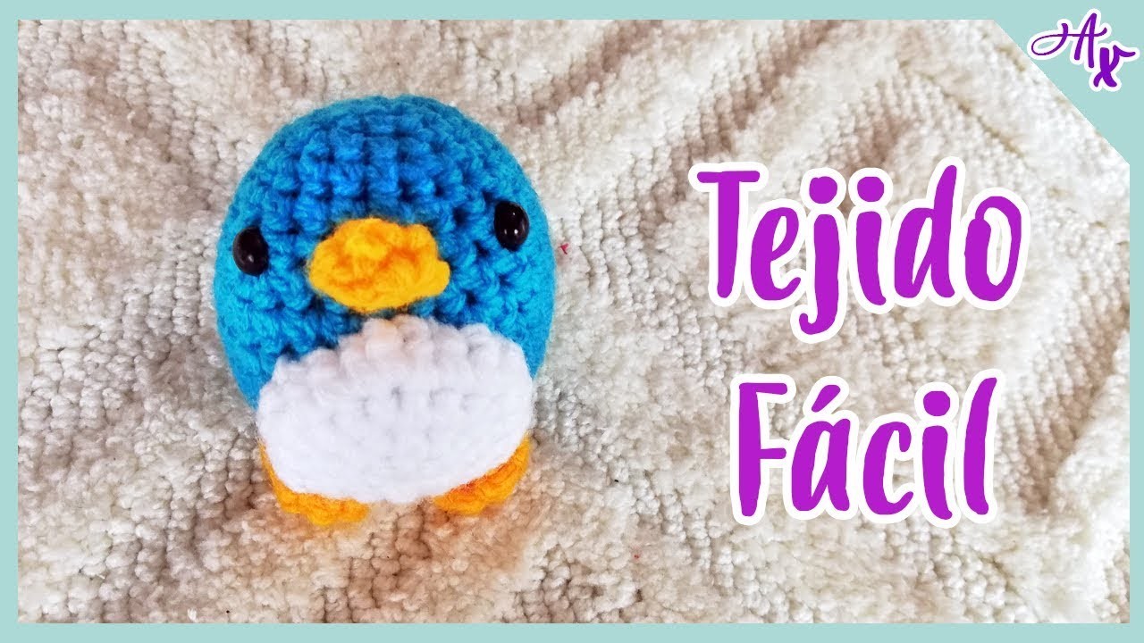 Como Tejer un Pingüino con crochet | Amigurumi fácil #4
