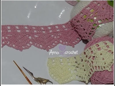 Guarda decorativa en crochet paso a paso.Decorative guard in crochet step by step