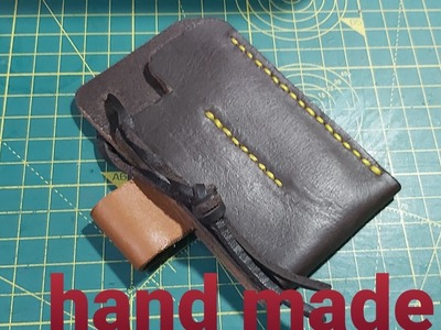 My leather edc organizers Wallet.Mi organizador de bolsillo para edc.Handmade.