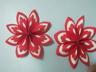 Origami : cómo hacer flor de papel fácil - Easy paper flowers - Flower making