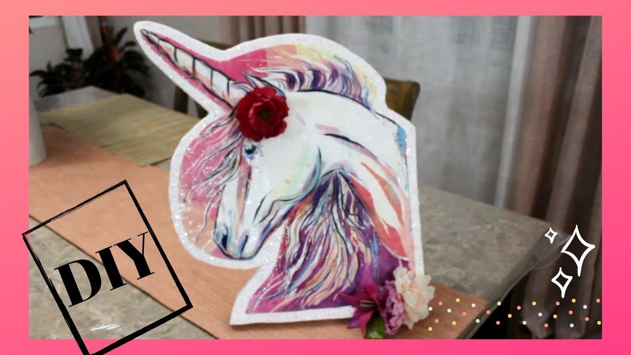 Arreglo de unicornio para decorar (DIY)