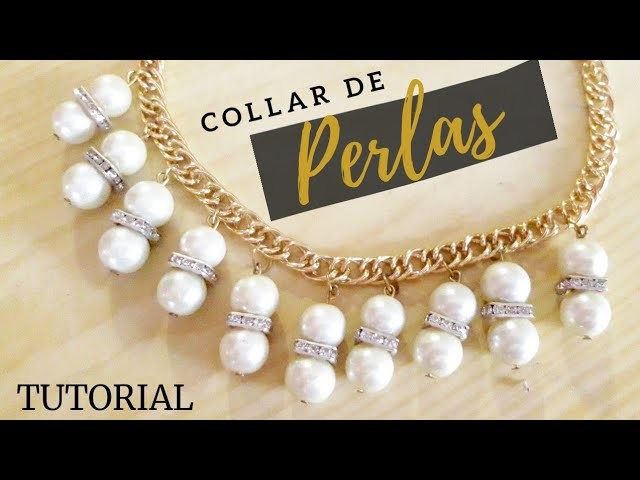 COLLAR DE PERLAS - TUTORIAL