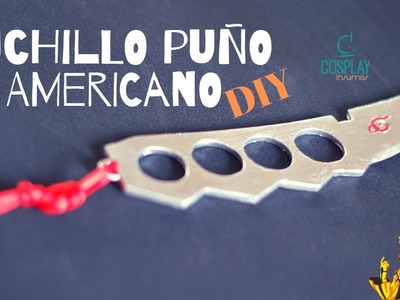 CUCHILLO PUÑO AMERICANO| NARUTO| COSPLAY PROP| DIY