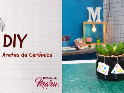 DIY Aretes de Cerámica hechos en casa