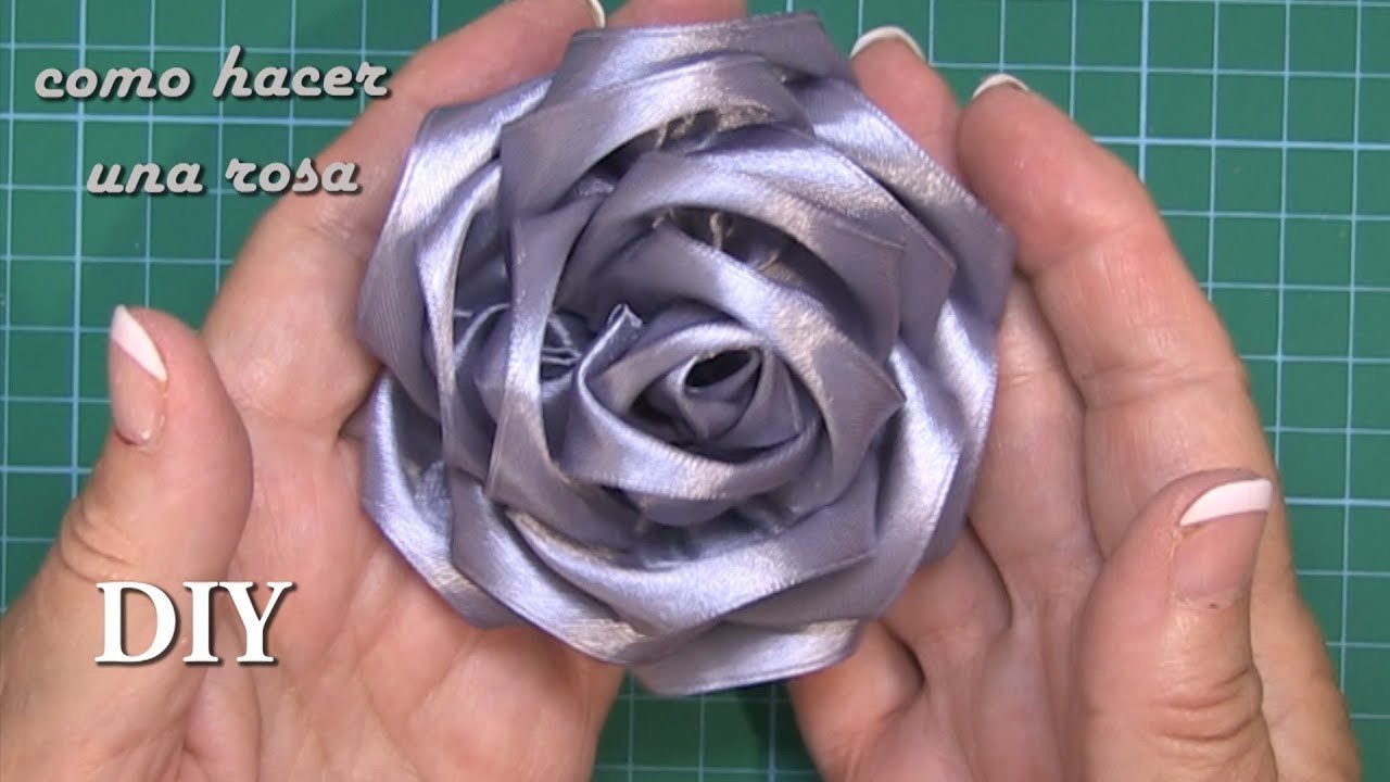 DIY - Flor- Como hacer una rosa- Flor- How to make a rose- فلور ، كيفية جعل وردة