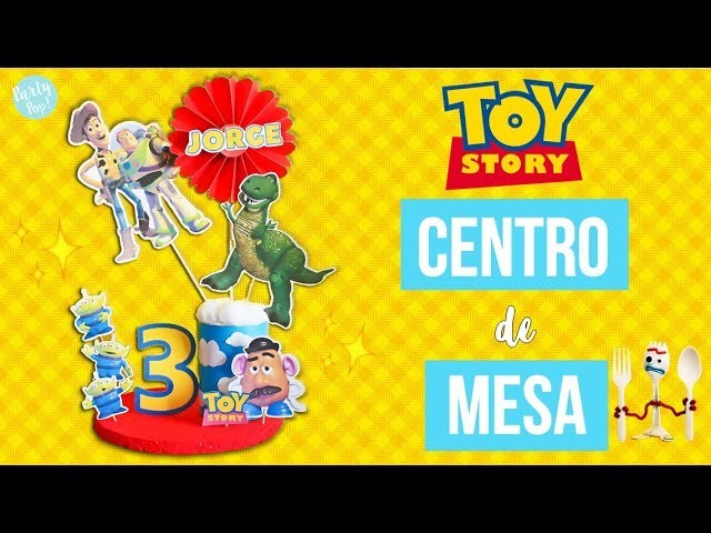 TOY STORY - Centro de mesa Toy Story para tus fiestas ???????????? |Partypop DIY????|