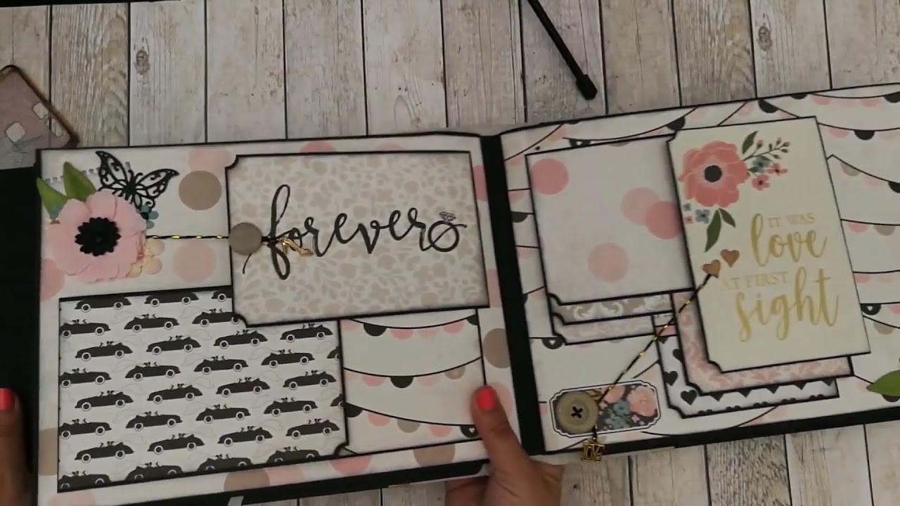 Album BODA grande SCRAPBOOK Just Married Collection