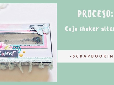 Caja alterada Shaker | Scrapbooking