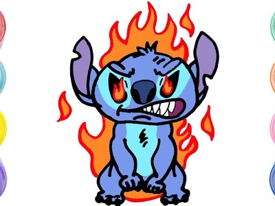 Como dibujar a STITCH kawaii paso a paso Facil | Dibujos kawaii | Dibujos faciles | Stitch kawaii