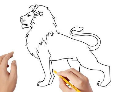 Cómo dibujar un leon | Dibujos sencillos