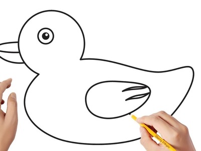Cómo dibujar un pato | Dibujos sencillos