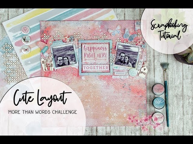 Cute Scrapbooking Layout