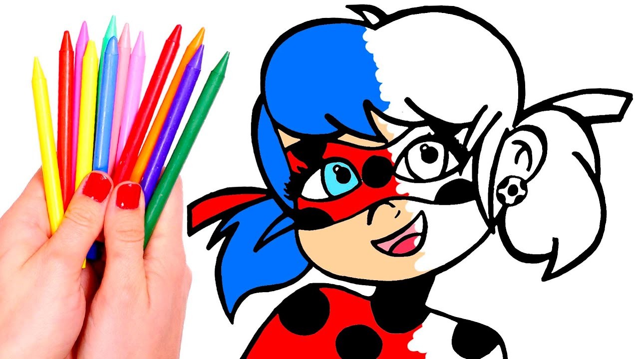 Dibuja y colorea a Ladybug ???????? Dibujos para niños