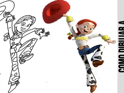 Toy Story 4 ???????? Como Dibujar A Jessie De Toy Story 4 ???????? Dibujos Para Dibujar ???????? Dibujos Faciles