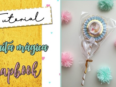TUTORIAL: VARITA MÁGICA SHAKER SCRAPERA | SCRAPBOOK | 2019