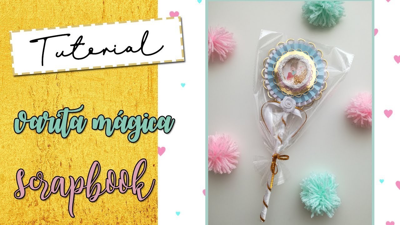 TUTORIAL: VARITA MÁGICA SHAKER SCRAPERA | SCRAPBOOK | 2019