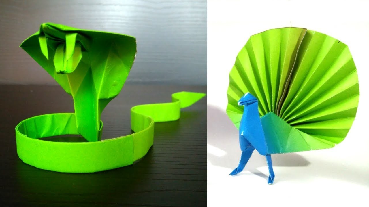 7 INCREIBLES FIGURAS DE ORIGAMI QUE PODRÁS HACER EN 5 MINUTOS