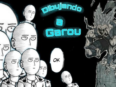 Como dibujar a Garou estilo manga | One Punch Man | Un solo golpe