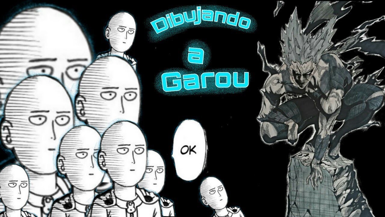 Como dibujar a Garou estilo manga | One Punch Man | Un solo golpe