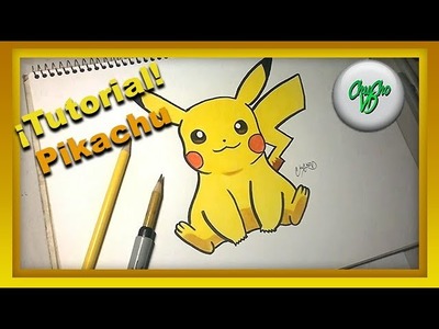Como dibujar a Pikachu FÁCIL Paso a Paso  -How to draw Pikachu Easy Step by Step - ChuchoVD