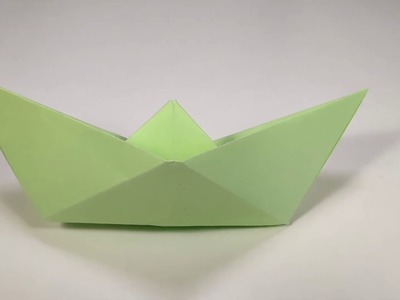Como hacer un barco de papel.