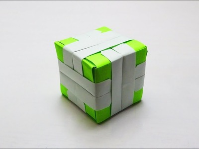 Como hacer un cubo 3d ( Diseño A) - Origami modular ( Dificultad ★★☆☆☆) 2019