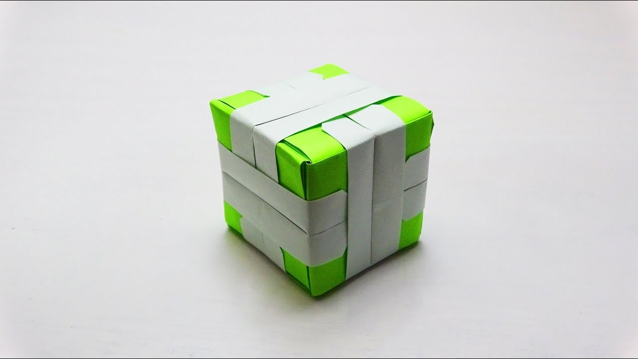 Como hacer un cubo 3d ( Diseño A) - Origami modular ( Dificultad ★★☆☆☆) 2019