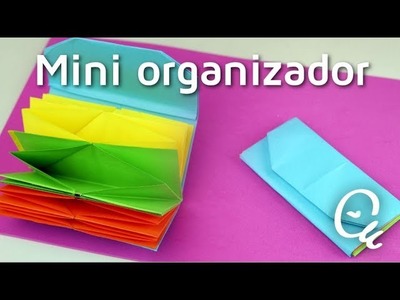 Cómo hacer un mini organizador con origami | facilisimo.com
