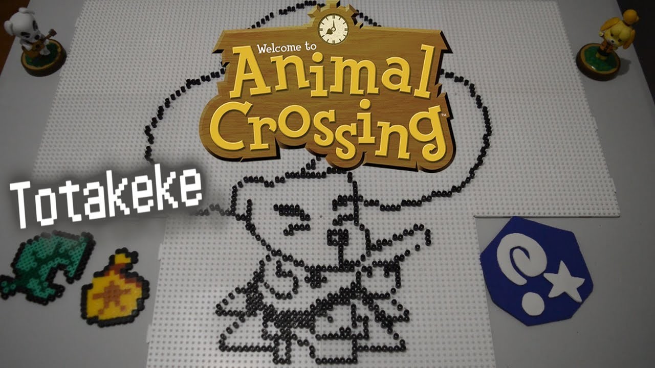 Totakeke de Animal Crossing con Hama Beads ♥