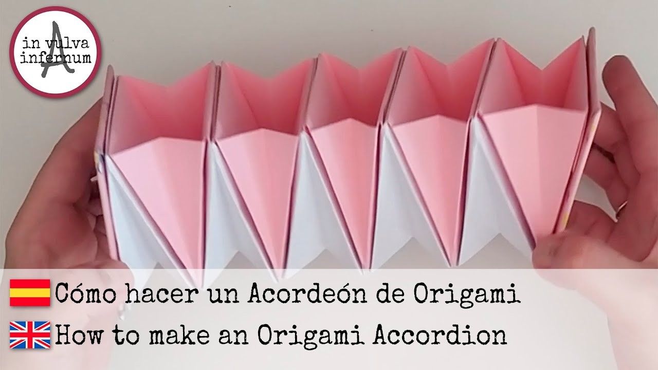 Tutorial: Acordeon de Origami o Papiroflexia