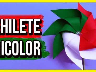 ► COMO hacer un REHILETE DE PAPEL tricolor || FIESTAS PATRIAS || HaunterMake