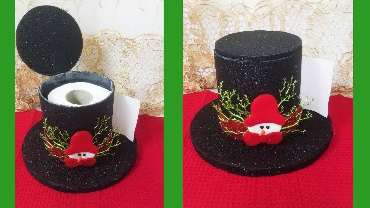 Decoración Navideña 2019 - Christmas Decorations ideas - Porta Papel Higiénico