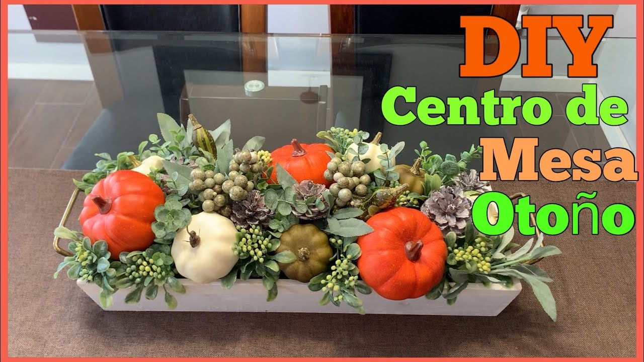 DIY. centro de mesa para otoño ???? ????