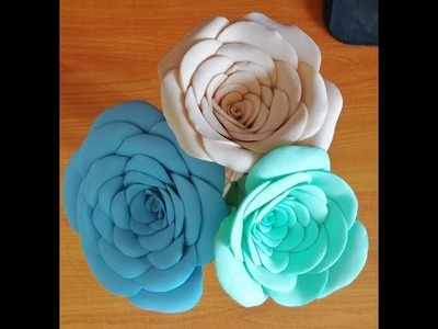 DIY Rosas hechas de fomi♥