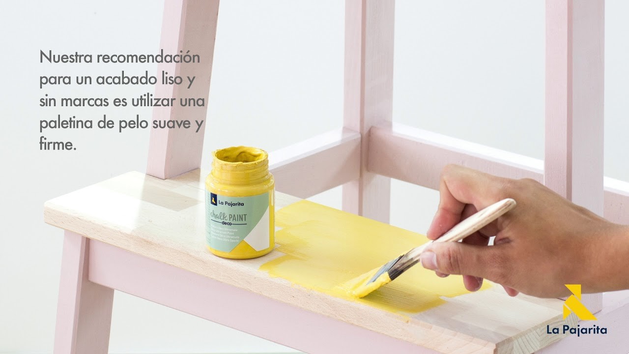 DIY Taburete con Chalk Paint | La Pajarita