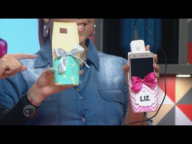 Manualidades: Colgador de celular reciclado | MomenBox Panamá