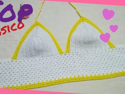 Top Crochet paso a paso ► Como tejer un top basico a crochet | YM Tejidos