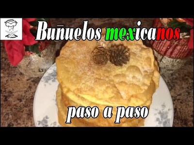 Buñuelos Mexicanos paso a paso